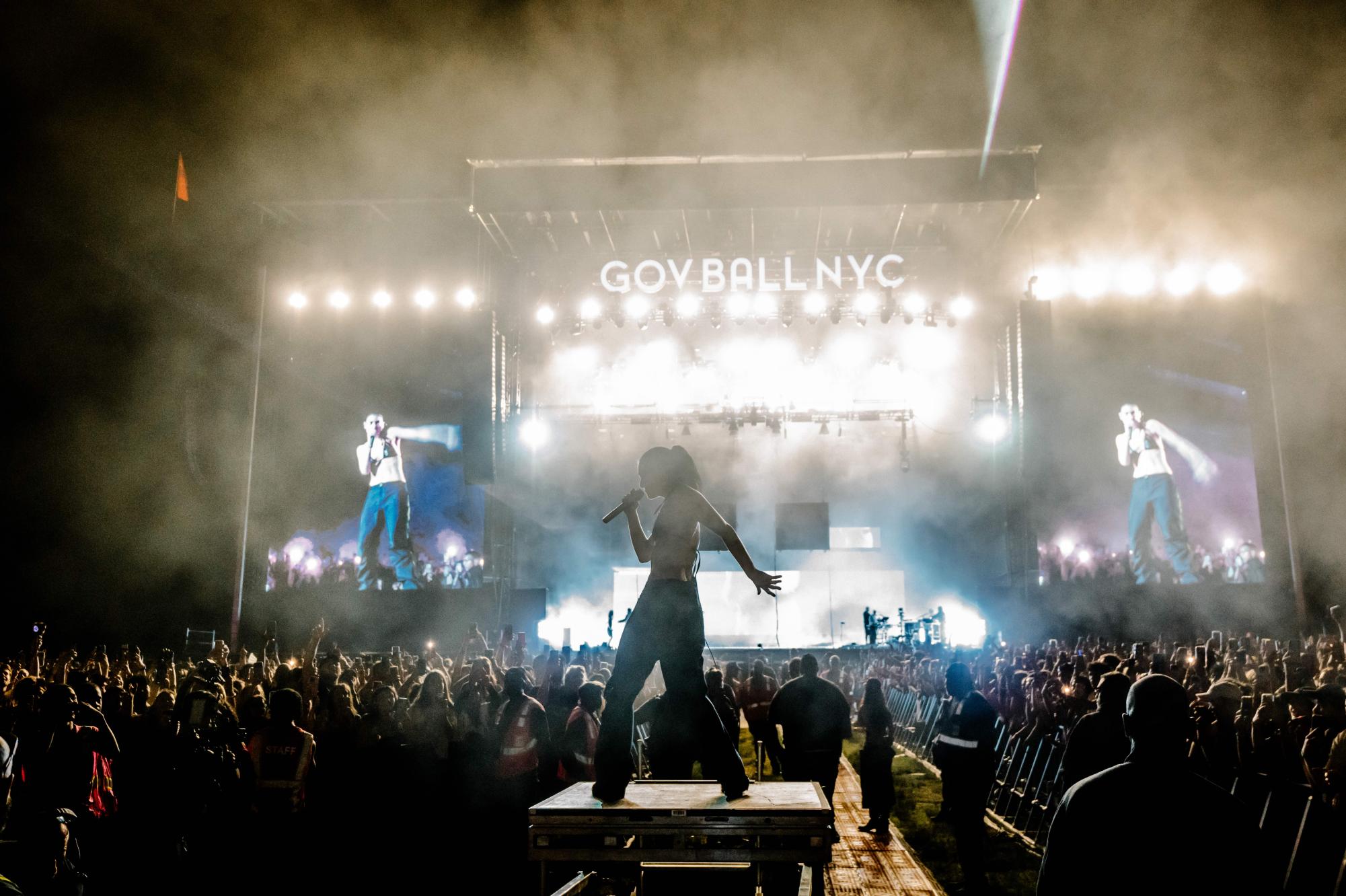 At this year’s Gov Ball, weather setbacks and mosh pits flood the festival