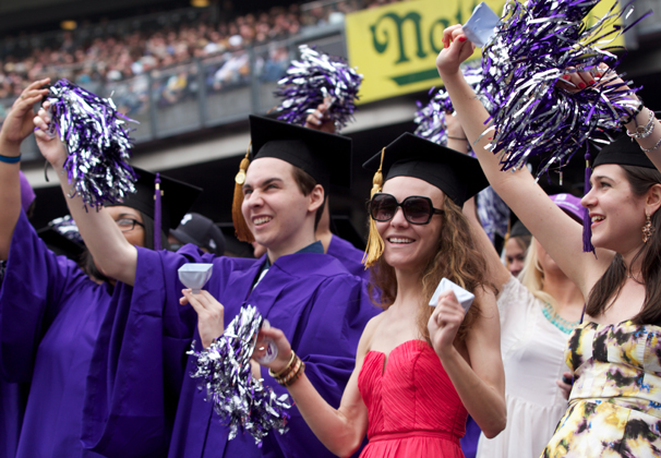 A+look+back+at+the+Yankee+Stadium+Commencement+Ceremony+for+the+class+of+2013.