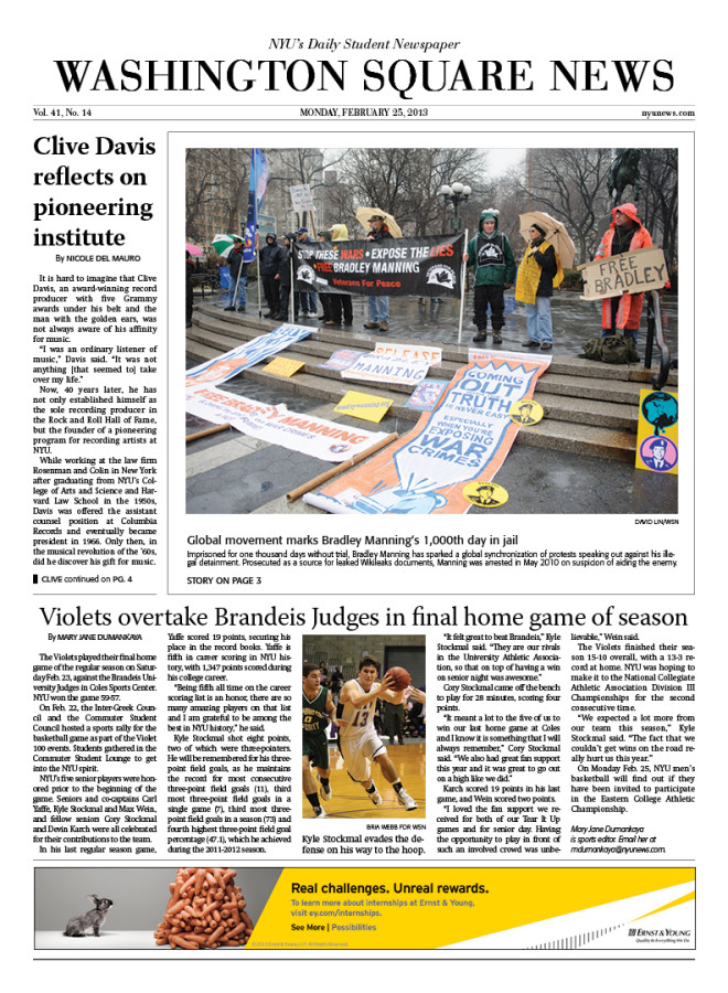 Today's Front Page 02/25/13